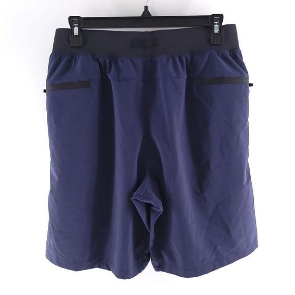 Fabletics The Franchise Shorts Mens Size Medium Solid Blue Athletic Shorts - Picture 6 of 11